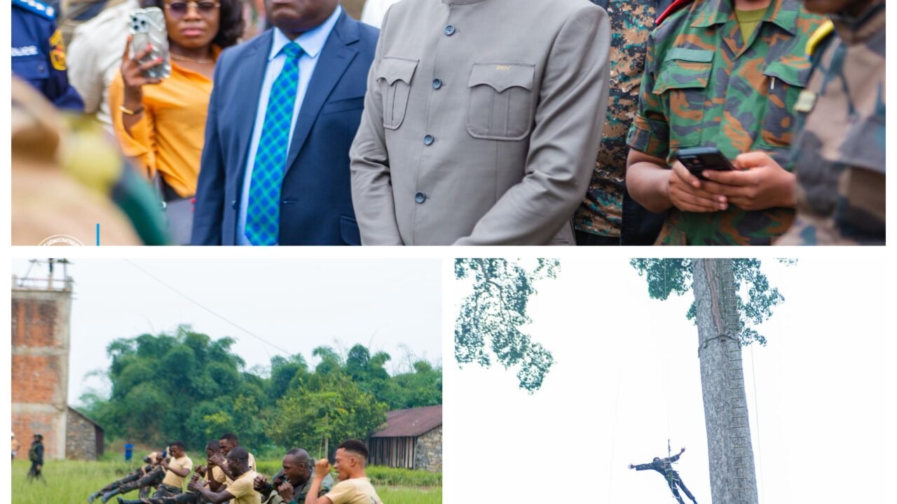 FARDC : Le VPM Guy Kabombo s’imprègne de la réalité du Centre commando de Lwama
