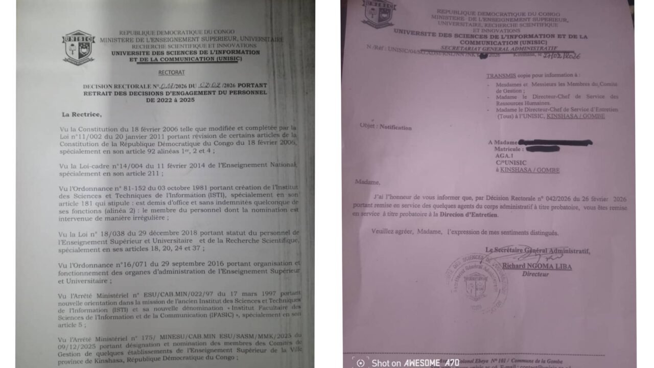 ESURSI-UNISIC : Quand la thèse de doctorat se transforme en « papier de toilette», le cynisme académique s&rsquo;installe