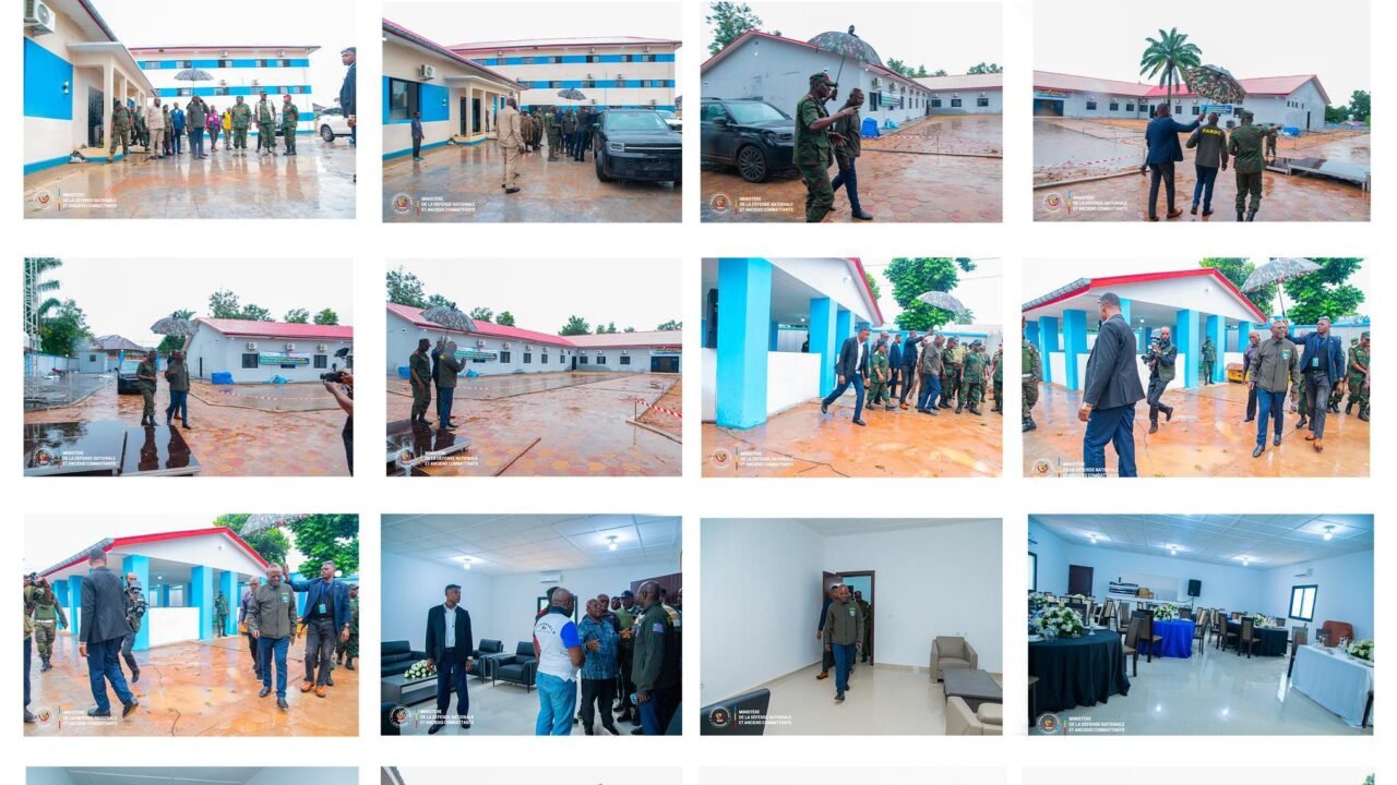 Kikwit : Sous Guy Kabombo, la modernisation des FARDC prend forme avec des infrastructures militaires de pointe