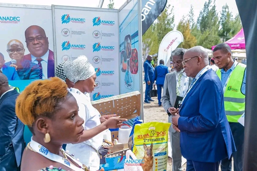 ExpoBeton 2026 : l’ANADEC séduit les autorités et réaffirme son rôle moteur dans l’entrepreneuriat congolais