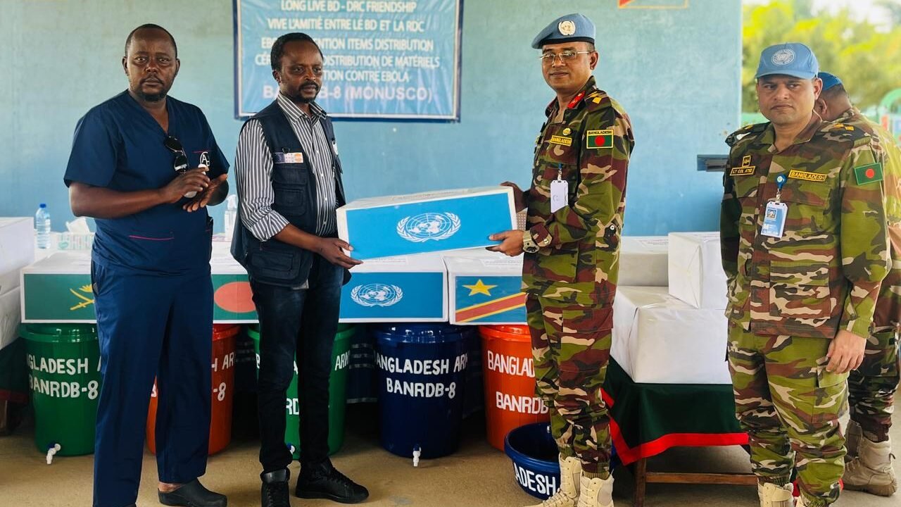 Ebola en Ituri : la MONUSCO en première ligne pour soutenir les soignants