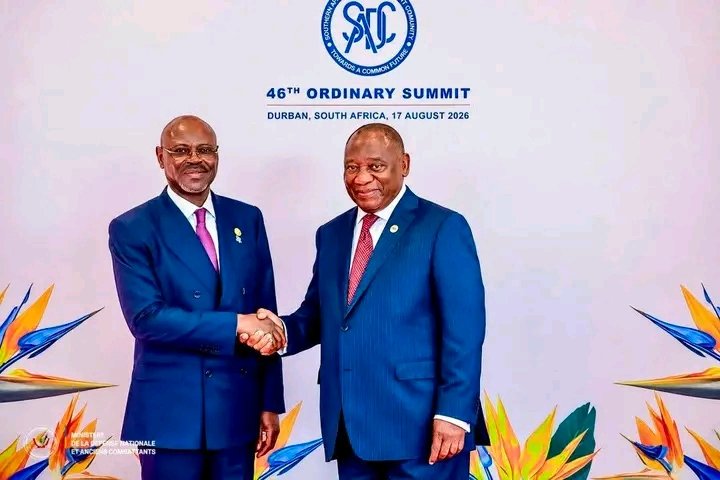 SOMMET SADC À DURBAN : GUY KABOMBO PORTE LA VOIX DE TSHISEKEDI ET PLAIDE POUR UNE INDUSTRIALISATION RÉSILIENTE DE L’AFRIQUE AUSTRALE