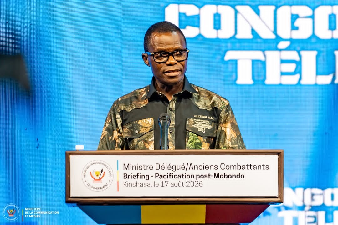 Pacification du triangle Grand Bandundu-Kongo Central-Kinshasa : Éliézer Ntambwe prône la sensibilisation et alerte sur les défis de la réinsertion des ex-Mobondo