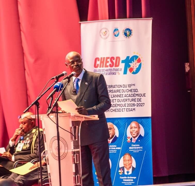 CHESD : Guy Kabombo appelle à transformer le savoir stratégique en action pour la sécurité nationale
