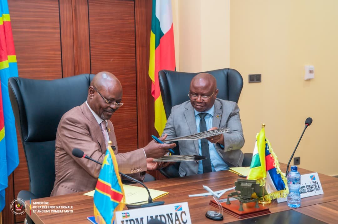 ​Sécurité transfrontalière : Bangui et Kinshasa scellent une alliance militaire anti-menaces