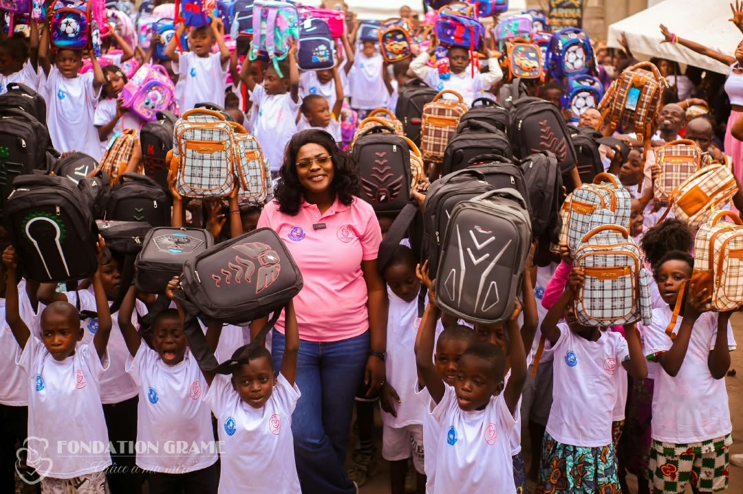 Rentrée scolaire 2026-2027 à Kinshasa : la Fondation GRAME offre fournitures et gratuité à plus de 300 enfants de Kimbanseke