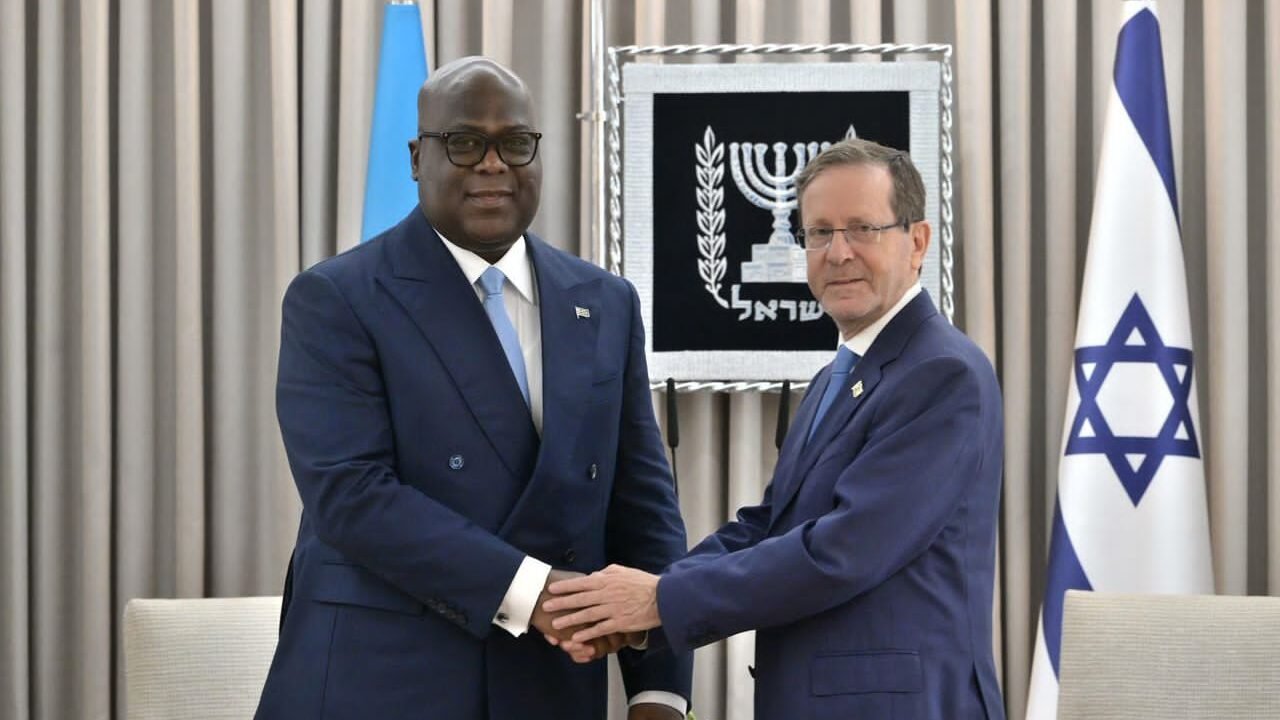 RDC-Israël : à Jérusalem, Félix Tshisekedi veut donner un nouvel élan aux relations bilatérales