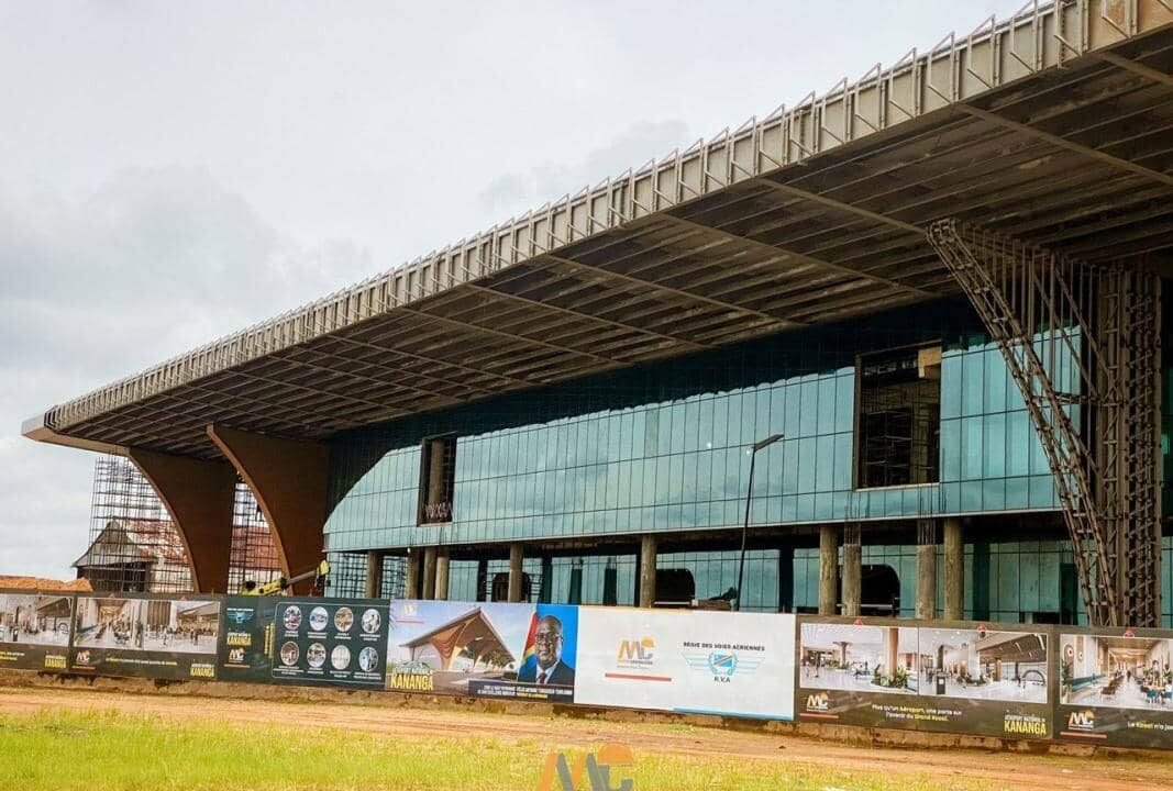 Grand Kasaï : l’aérogare sort de terre, le pari du désenclavement se concrétise