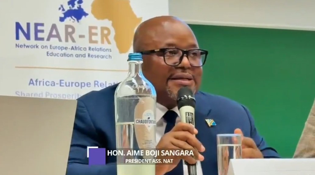 À Bruxelles, Aimé Boji Sangara plaide pour un partenariat Afrique-Europe équitable et fustige la passivité européenne face à l’agression rwandaise