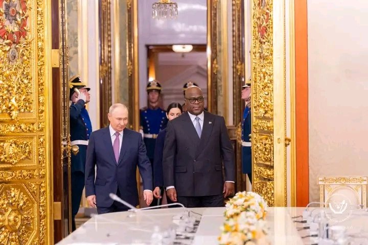 Sommet Russie-Afrique : Tshisekedi et Poutine scellent un partenariat stratégique à Moscou