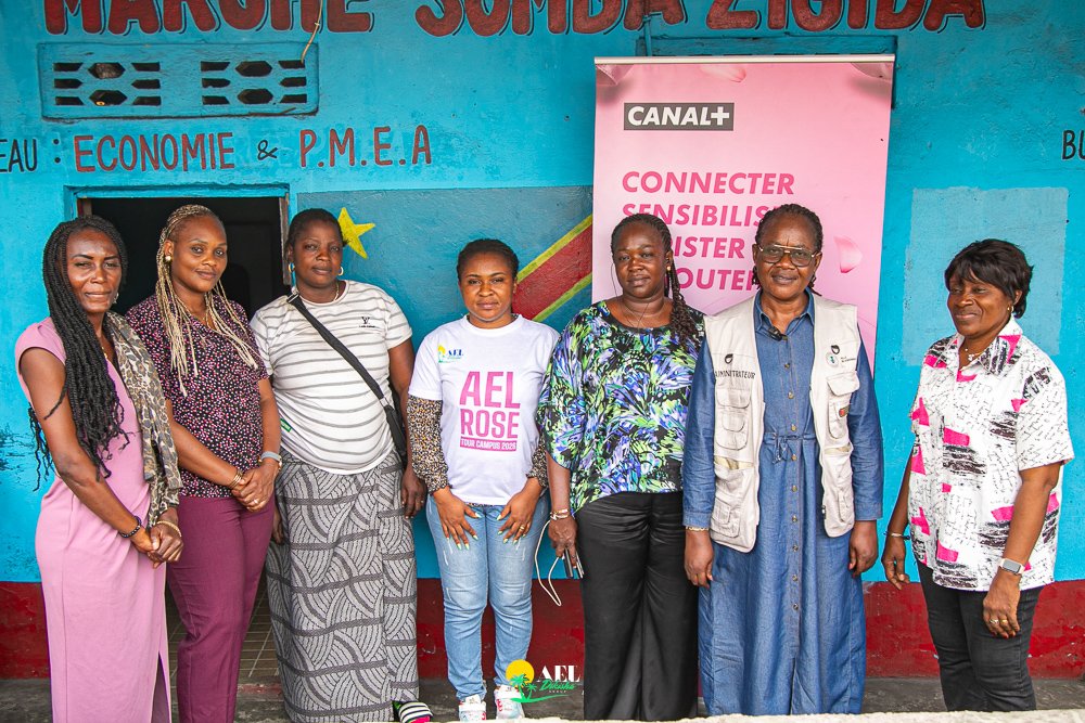 Octobre Rose à Kinshasa : Le duo Canal+ RDC et AEL Dikisha Group frappe fort contre le cancer du sein
